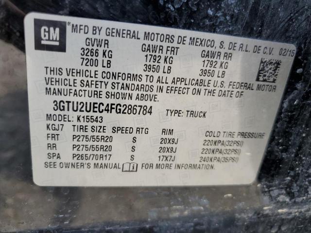 Photo 11 VIN: 3GTU2UEC4FG286784 - GMC SIERRA K15 