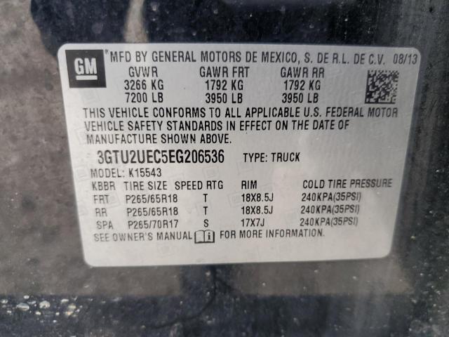 Photo 11 VIN: 3GTU2UEC5EG206536 - GMC SIERRA K15 