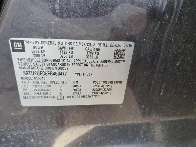 Photo 12 VIN: 3GTU2UEC5FG450477 - GMC SIERRA K15 