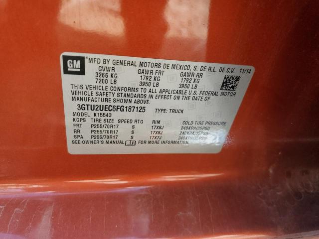 Photo 11 VIN: 3GTU2UEC6FG187125 - GMC SIERRA 