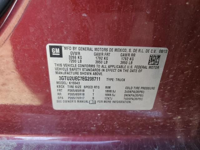 Photo 11 VIN: 3GTU2UEC7EG208711 - GMC SIERRA K15 