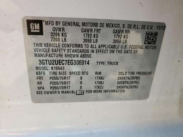 Photo 12 VIN: 3GTU2UEC7EG306914 - GMC SIERRA K15 