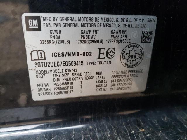 Photo 9 VIN: 3GTU2UEC7EG509415 - GMC SIERRA K15 