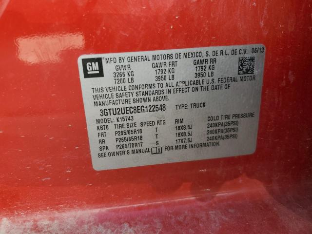 Photo 11 VIN: 3GTU2UEC8EG122548 - GMC K1500 