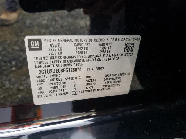 Photo 9 VIN: 3GTU2UEC8EG128074 - GMC SIERRA 1500 