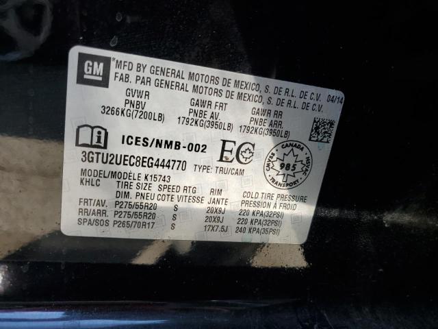 Photo 11 VIN: 3GTU2UEC8EG444770 - GMC SIERRA 