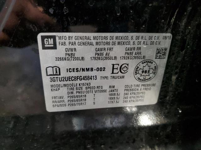 Photo 11 VIN: 3GTU2UEC8FG458413 - GMC SIERRA 