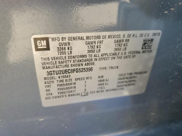 Photo 9 VIN: 3GTU2UEC8FG525396 - GMC SIERRA K15 