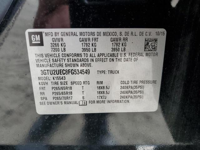 Photo 11 VIN: 3GTU2UEC8FG534549 - GMC SIERRA K15 