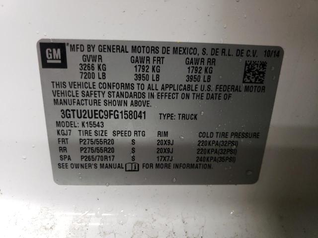 Photo 11 VIN: 3GTU2UEC9FG158041 - GMC SIERRA K15 