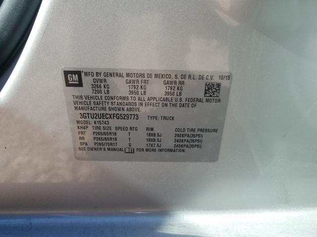Photo 9 VIN: 3GTU2UECXFG529773 - GMC SIERRA K15 