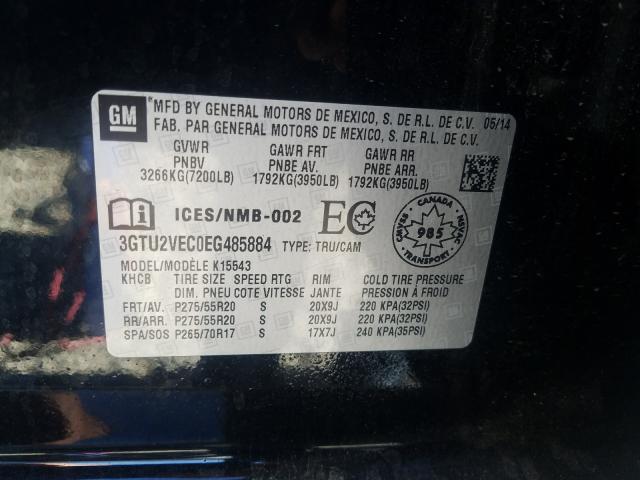 Photo 9 VIN: 3GTU2VEC0EG485884 - GMC SIERRA K15 