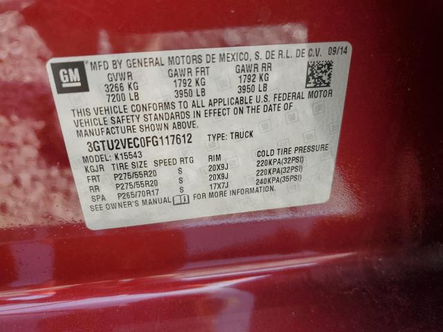 Photo 11 VIN: 3GTU2VEC0FG117612 - GMC SIERRA K15 