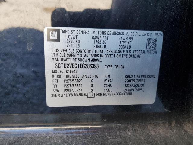 Photo 11 VIN: 3GTU2VEC1EG386393 - GMC SIERRA 