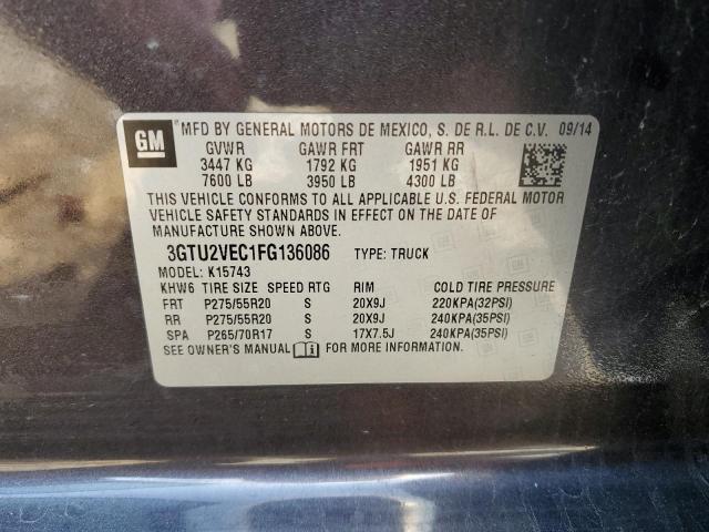 Photo 9 VIN: 3GTU2VEC1FG136086 - GMC SIERRA K15 