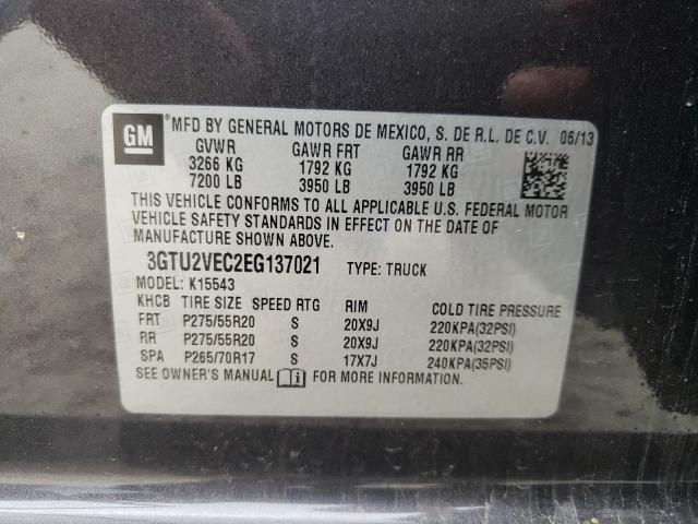 Photo 9 VIN: 3GTU2VEC2EG137021 - GMC SIERRA K15 