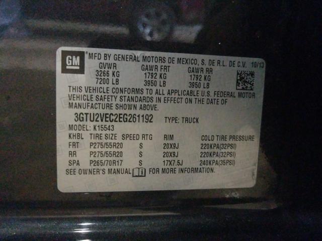 Photo 9 VIN: 3GTU2VEC2EG261192 - GMC SIERRA K15 