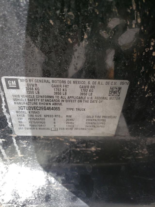 Photo 9 VIN: 3GTU2VEC2EG464065 - GMC SIERRA K15 