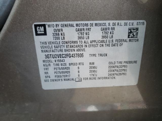 Photo 9 VIN: 3GTU2VEC2FG437806 - GMC SIERRA K15 