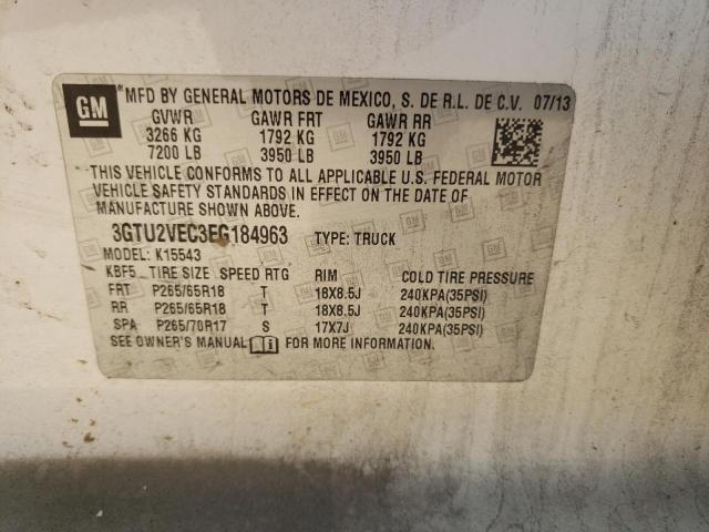 Photo 9 VIN: 3GTU2VEC3EG184963 - GMC SIERRA K15 