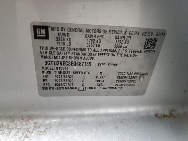 Photo 12 VIN: 3GTU2VEC3EG187135 - GMC SIERRA K15 