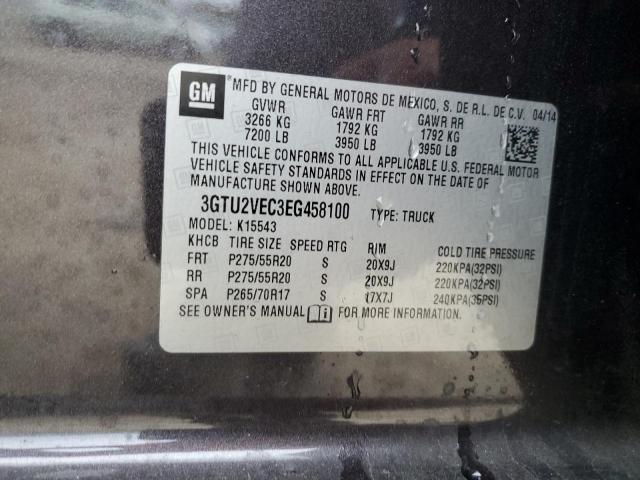 Photo 11 VIN: 3GTU2VEC3EG458100 - GMC SIERRA K15 