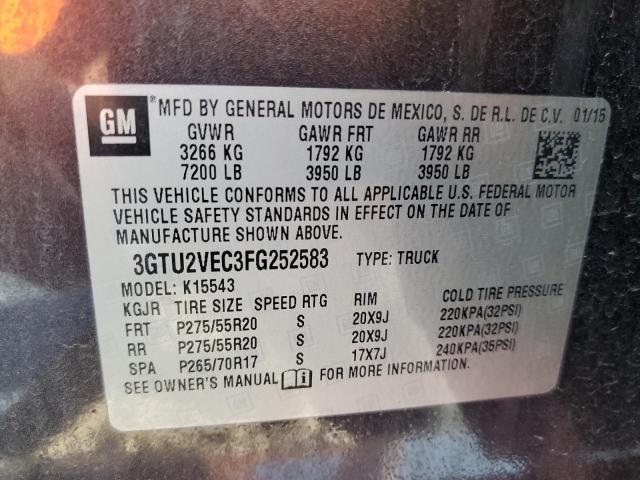 Photo 11 VIN: 3GTU2VEC3FG252583 - GMC SIERRA K15 