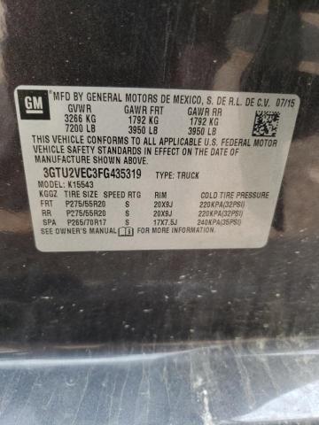 Photo 11 VIN: 3GTU2VEC3FG435319 - GMC SIERRA 