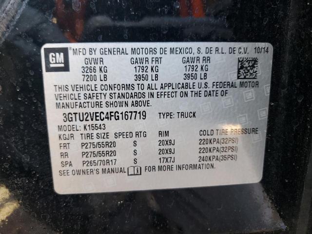 Photo 11 VIN: 3GTU2VEC4FG167719 - GMC SIERRA 