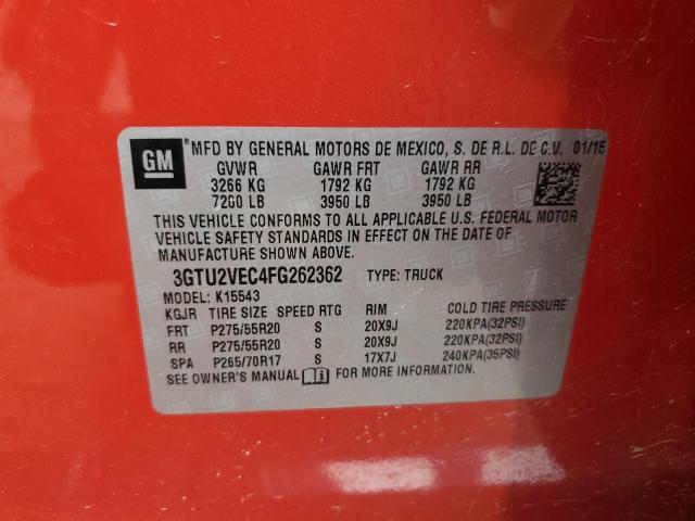 Photo 11 VIN: 3GTU2VEC4FG262362 - GMC SIERRA K15 