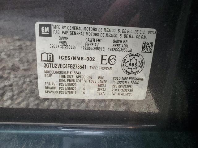 Photo 11 VIN: 3GTU2VEC4FG273541 - GMC SIERRA K15 