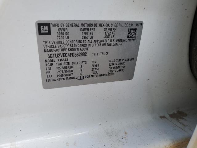 Photo 12 VIN: 3GTU2VEC4FG532982 - GMC SIERRA K15 