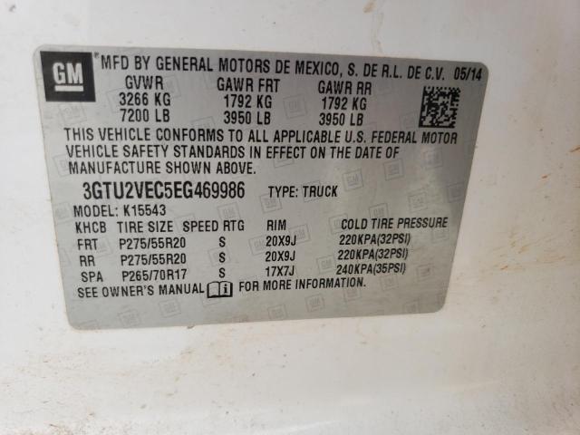 Photo 12 VIN: 3GTU2VEC5EG469986 - GMC SIERRA K15 