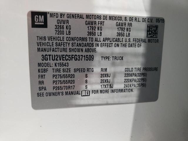 Photo 12 VIN: 3GTU2VEC5FG371509 - GMC SIERRA K15 