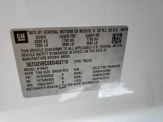 Photo 9 VIN: 3GTU2VEC6EG462710 - GMC SIERRA K15 