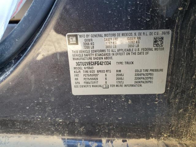 Photo 12 VIN: 3GTU2VEC6FG421334 - GMC SIERRA K15 