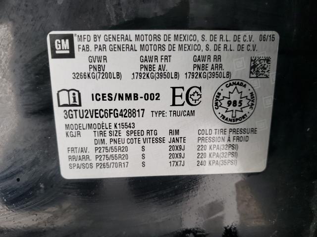 Photo 9 VIN: 3GTU2VEC6FG428817 - GMC SIERRA K15 