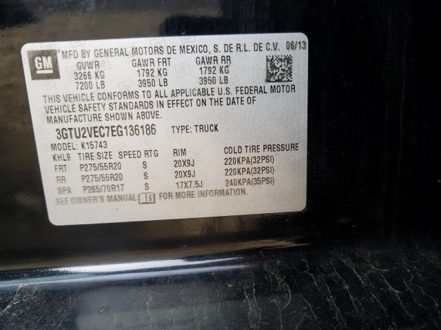 Photo 9 VIN: 3GTU2VEC7EG136186 - GMC SIERRA K15 