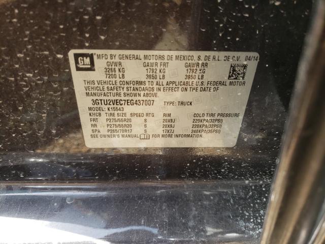 Photo 9 VIN: 3GTU2VEC7EG437007 - GMC SIERRA K15 