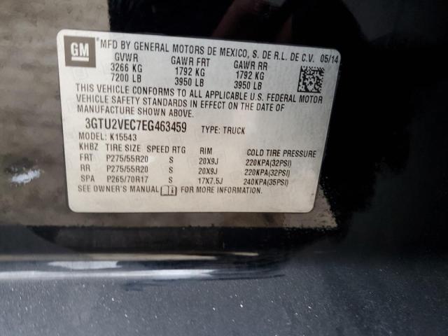 Photo 11 VIN: 3GTU2VEC7EG463459 - GMC SIERRA 