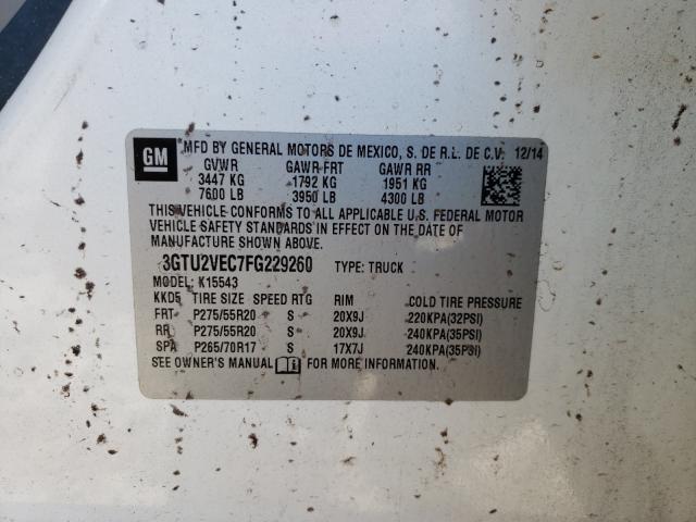 Photo 9 VIN: 3GTU2VEC7FG229260 - GMC SIERRA K15 