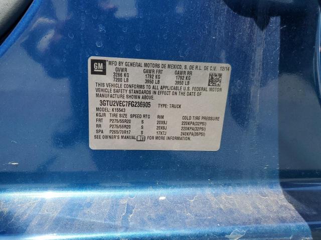 Photo 11 VIN: 3GTU2VEC7FG236905 - GMC SIERRA 