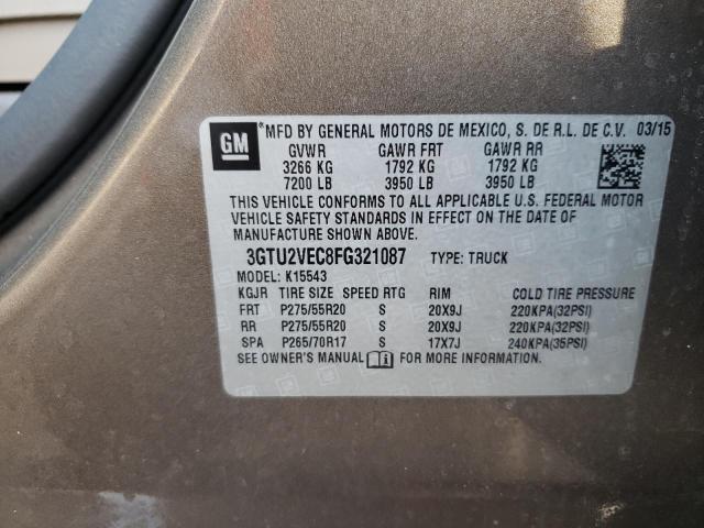 Photo 12 VIN: 3GTU2VEC8FG321087 - GMC SIERRA K15 