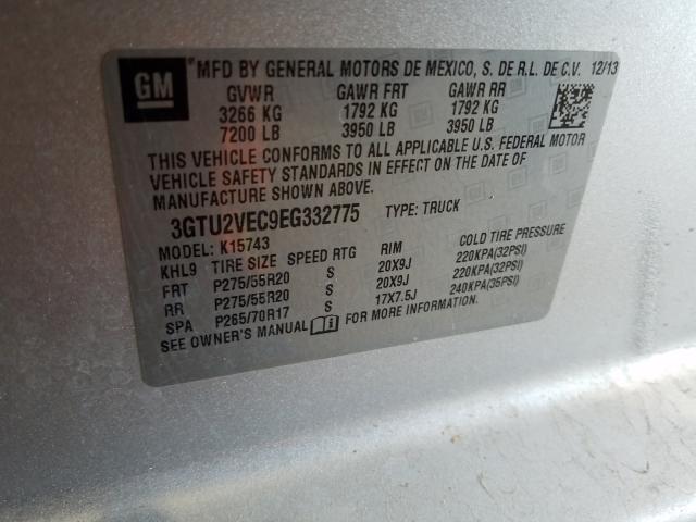 Photo 9 VIN: 3GTU2VEC9EG332775 - GMC SIERRA K15 