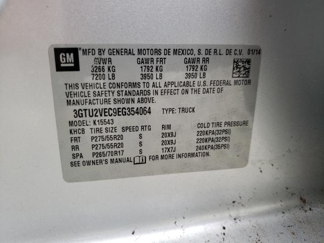 Photo 9 VIN: 3GTU2VEC9EG354064 - GMC SIERRA K15 