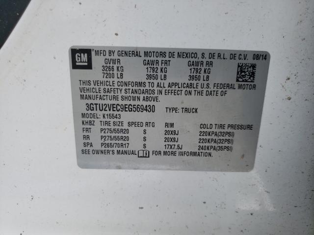 Photo 9 VIN: 3GTU2VEC9EG569430 - GMC SIERRA K15 