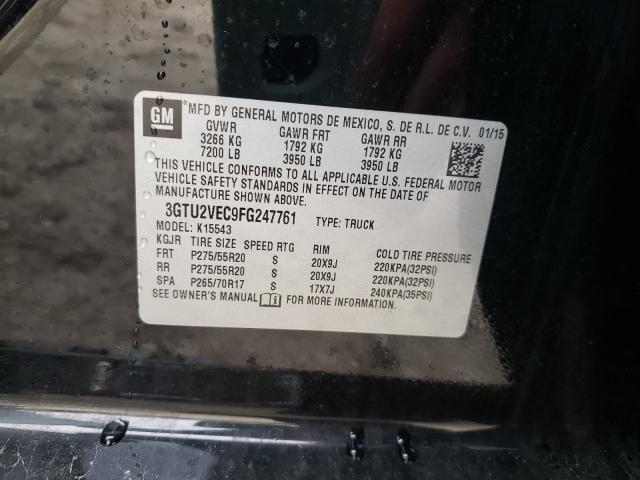 Photo 9 VIN: 3GTU2VEC9FG247761 - GMC SIERRA K15 