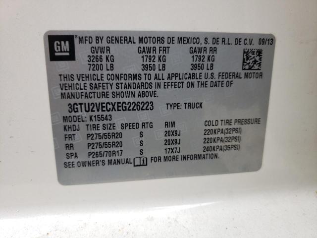 Photo 11 VIN: 3GTU2VECXEG226223 - GMC SIERRA 