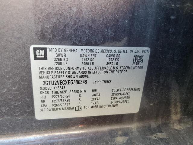 Photo 9 VIN: 3GTU2VECXEG380348 - GMC SIERRA K15 