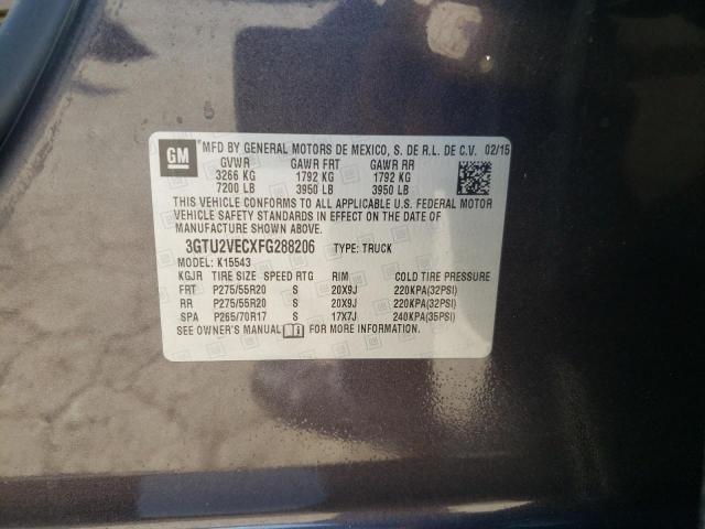 Photo 9 VIN: 3GTU2VECXFG288206 - GMC SIERRA K15 